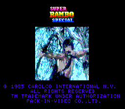 Super Rambo Special screenshot 3 for MSX2